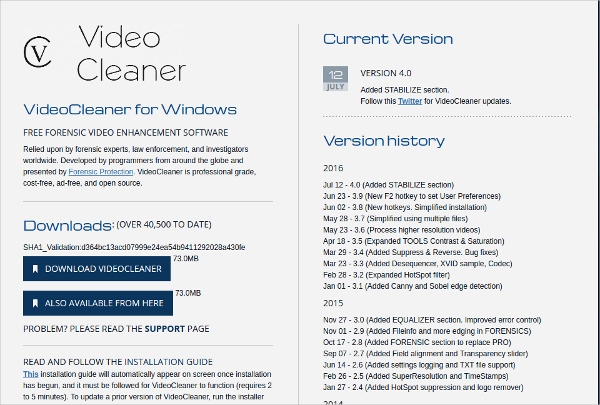 Forensic video enhancement software for mac
